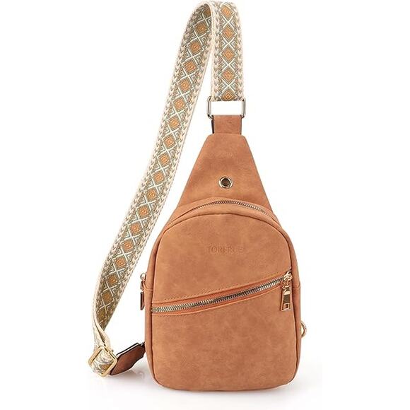 New TORFRUE Sling Bag For Women, Small Crossbody Bags, Chest Bags, PU Leather - Picture 7 of 7